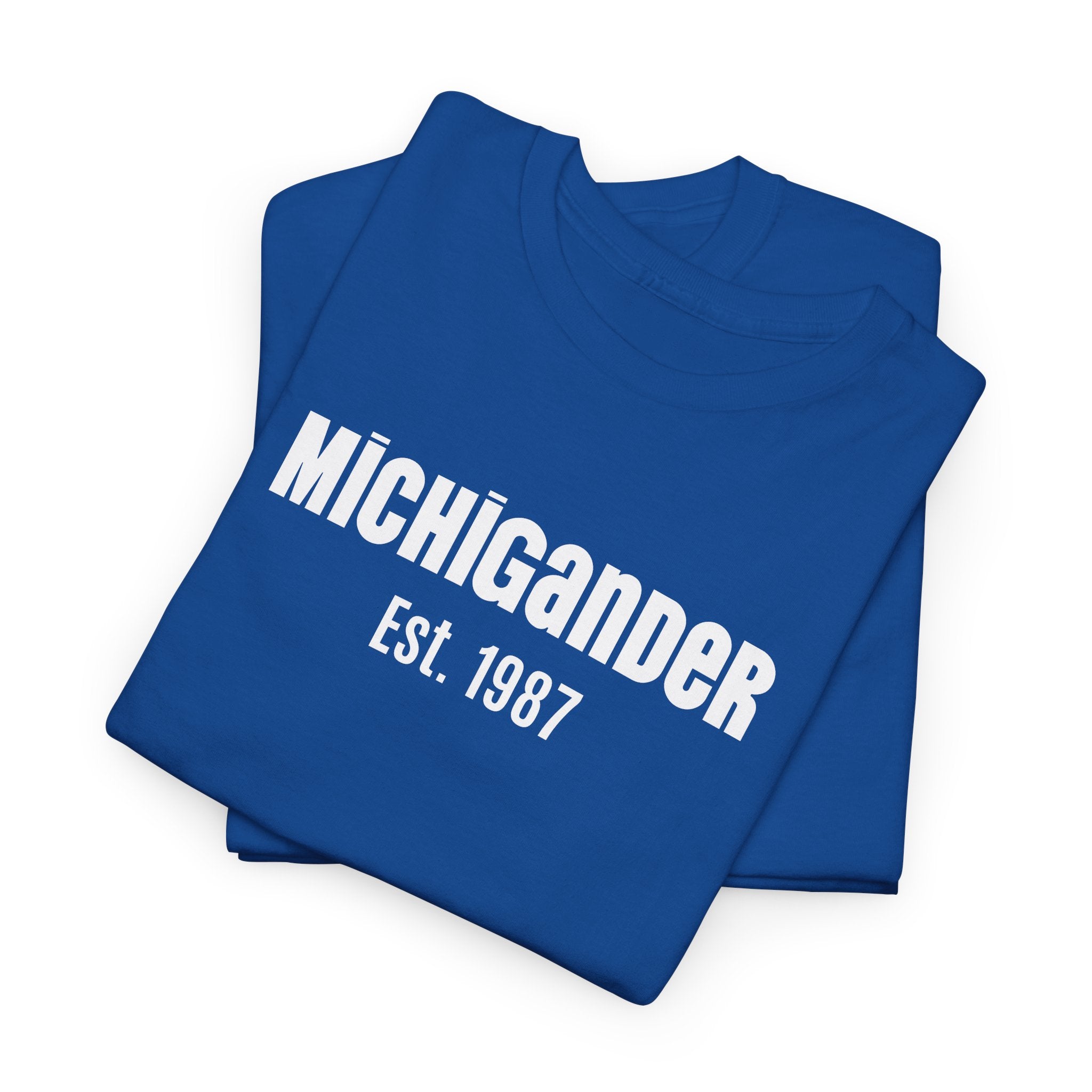 Michigander Established Year T‑Shirt — Customizable Michigan Pride Tee