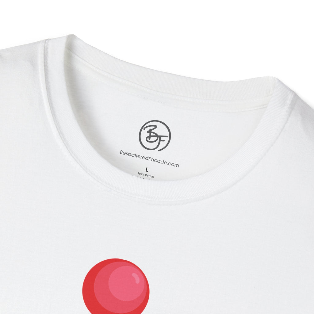 Bespattered Facade Rainbow Dots Unisex Softstyle T-Shirt