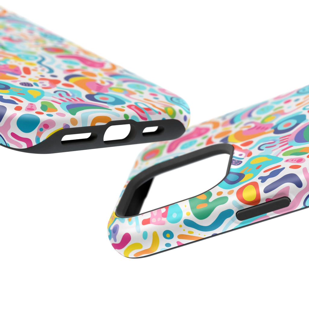 Bespattered Facade Rainbow Doodles MagSafe Tough Case