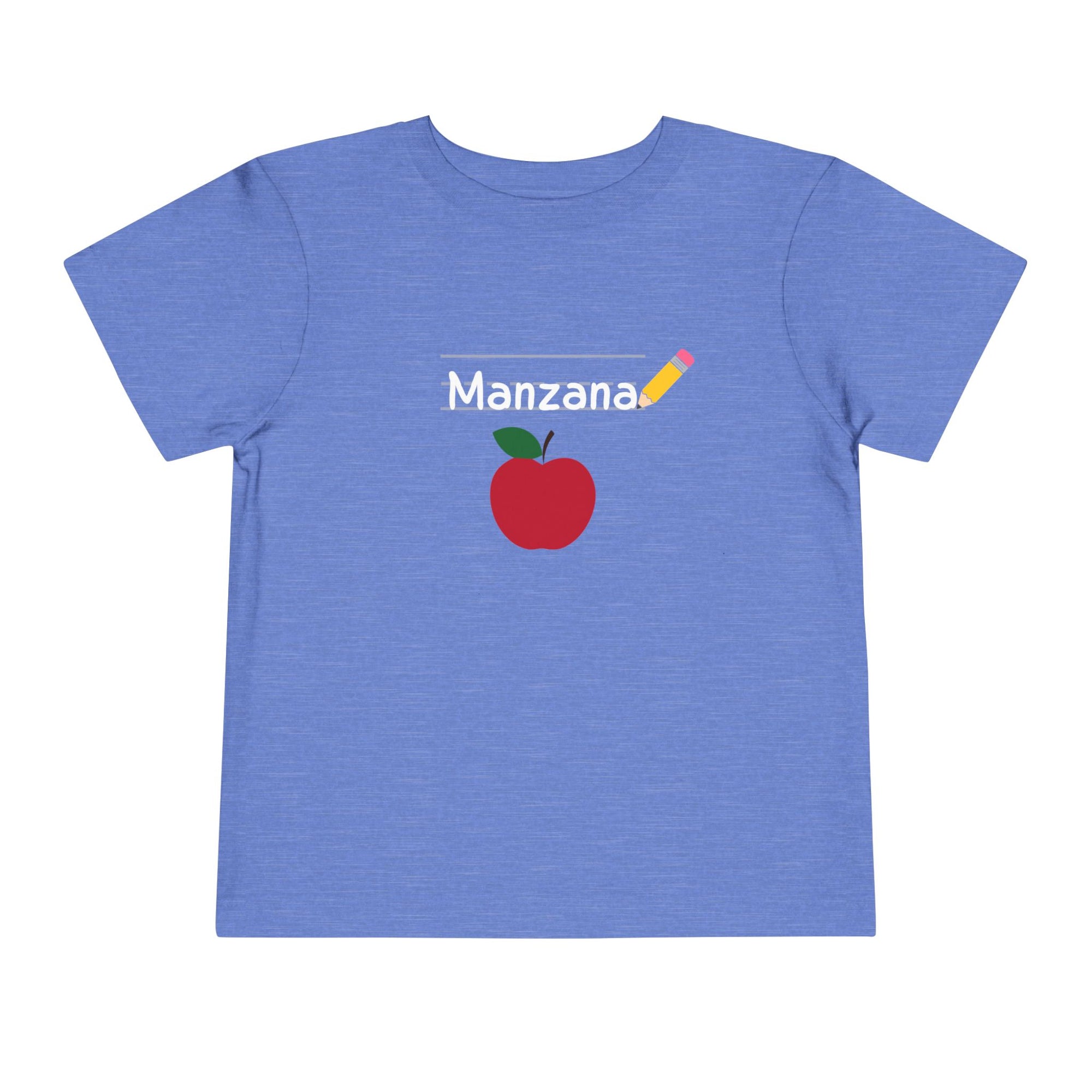 Manzana Apple and Pencil Toddler Tee Shirt