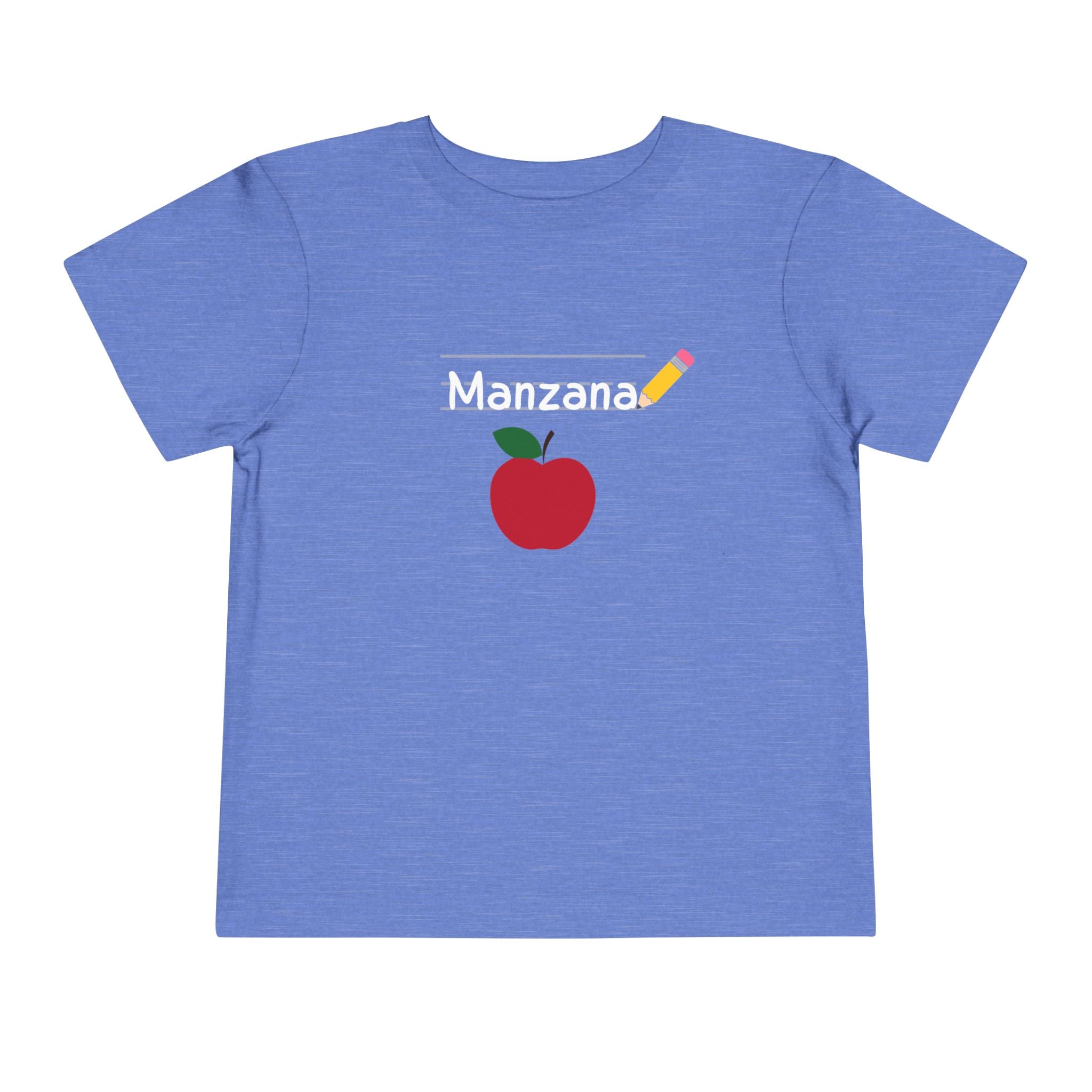 Manzana Apple and Pencil Toddler Tee Shirt