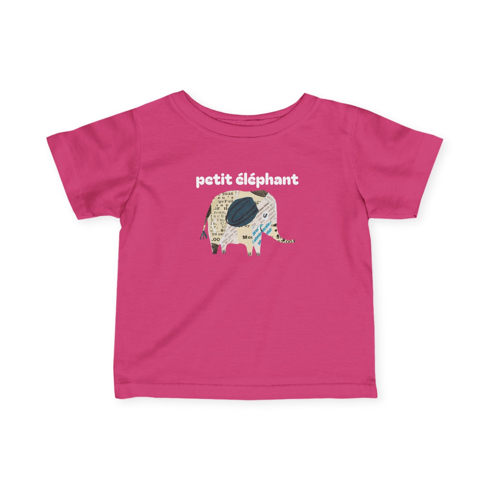 Petit éléphant Infant Fine Jersey Tee