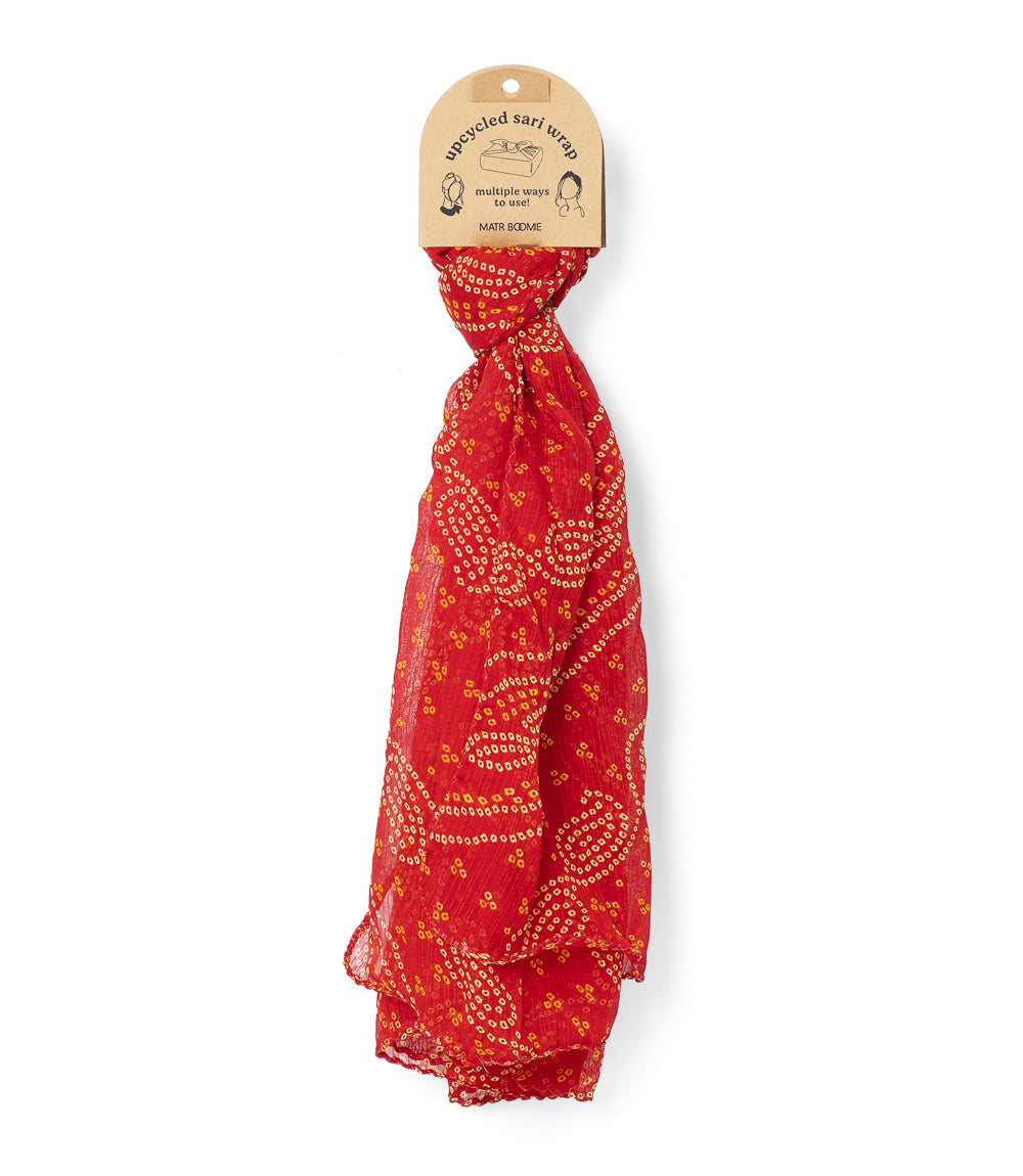 Sari Gift Wrap/Scarf – Assorted Upcycled Fabric