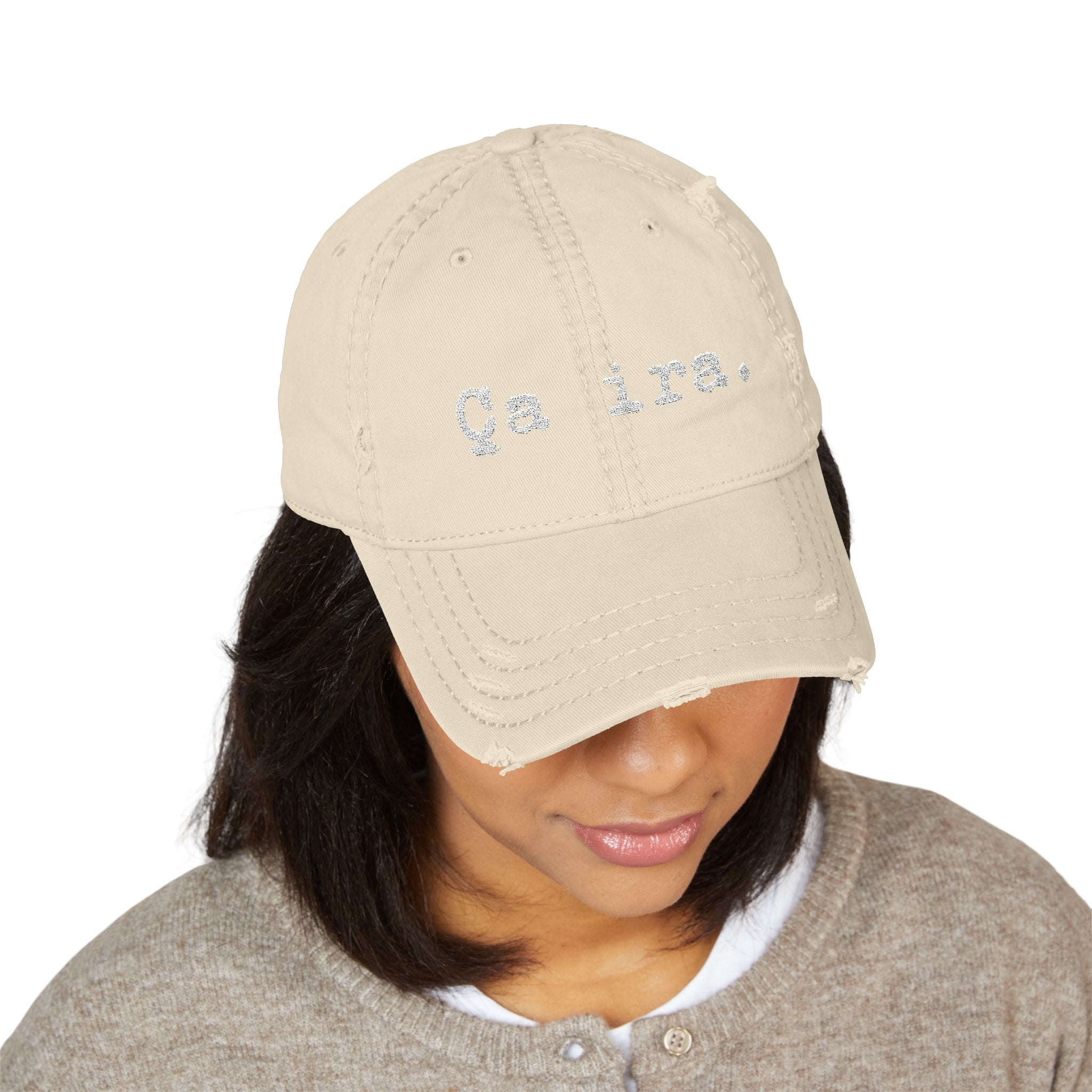 French Ça Ira embroidered baseball Cap