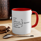 Je suis épuisé (I am exhausted) 11oz Accent Mug, French gifts, French teacher gifts, cadeaux francais, birthday gift, holiday gift