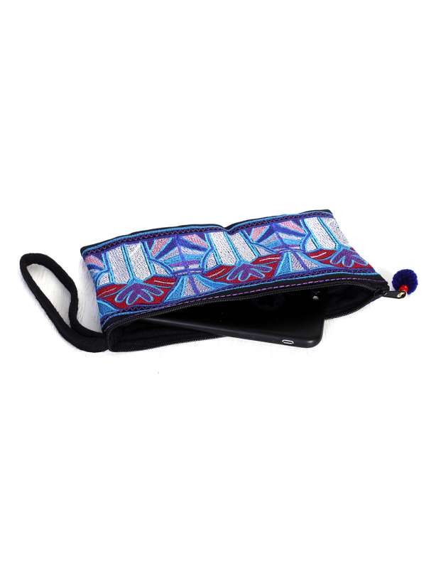 Deco Embroidered Wristlet - Thailand