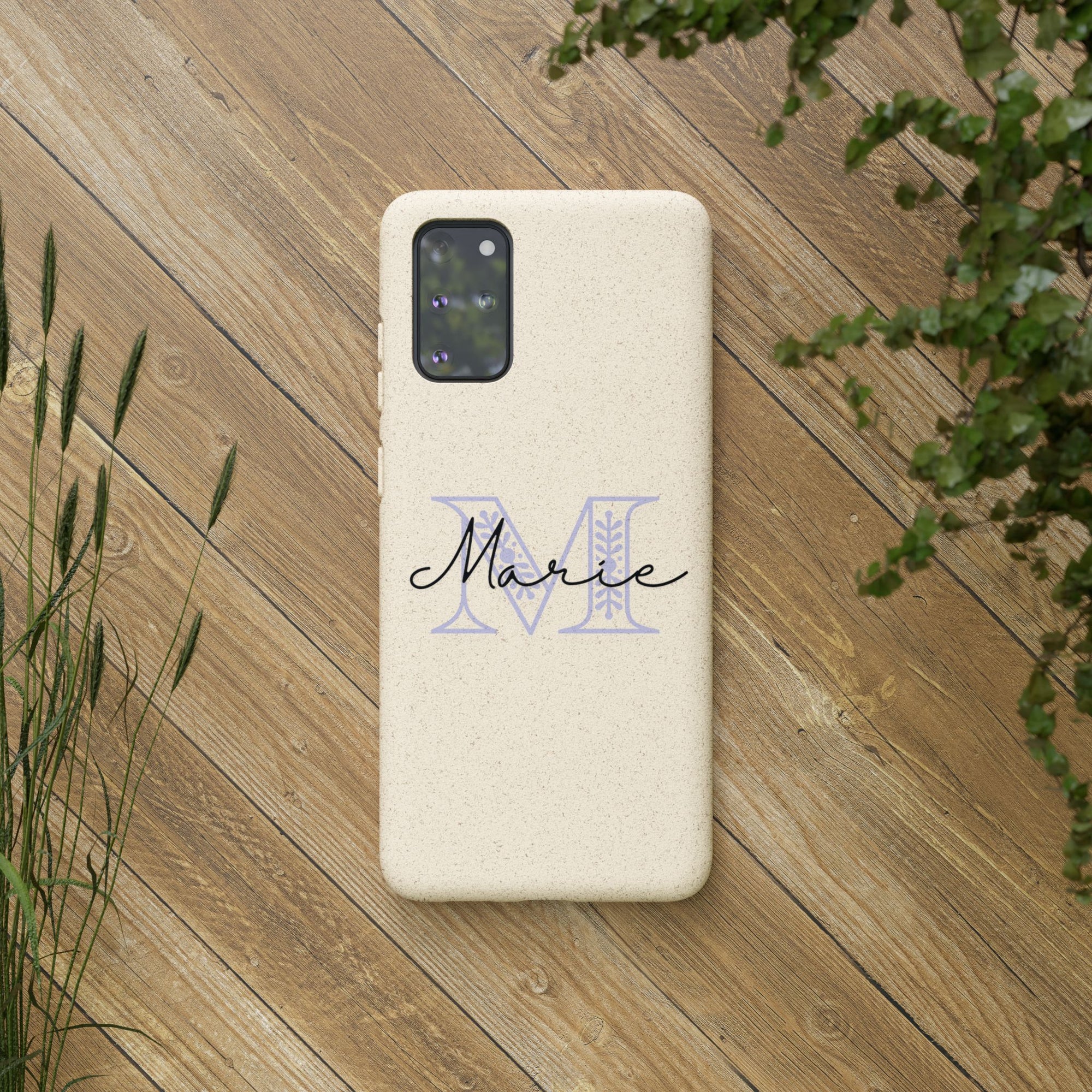 Eco - friendly monogrammed Phone case