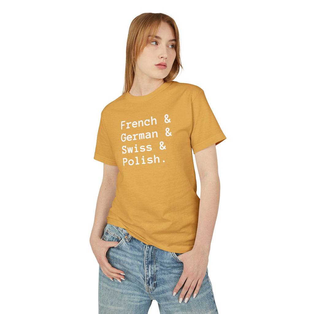 Customizable Genealogy Unisex T-Shirt