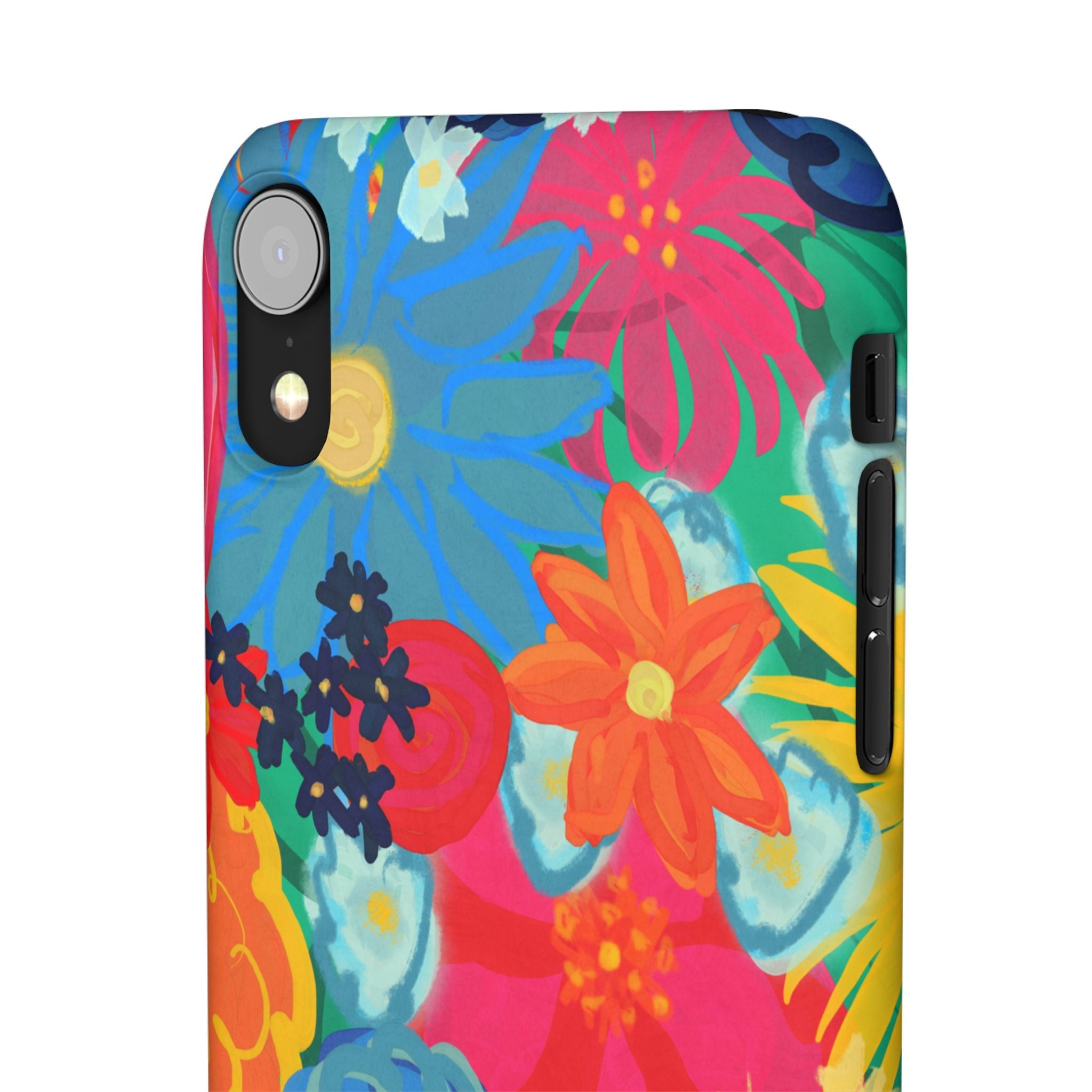Bespattered Facade Bold Florals Snap Case