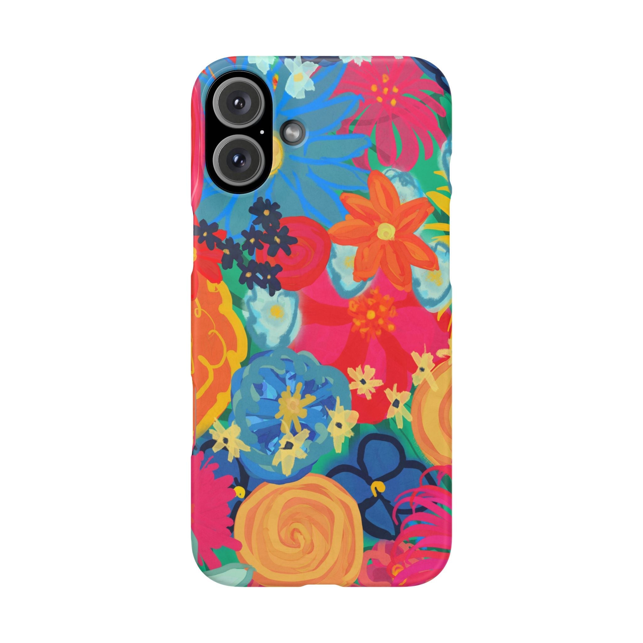 Bespattered Facade Bold Florals Snap Case