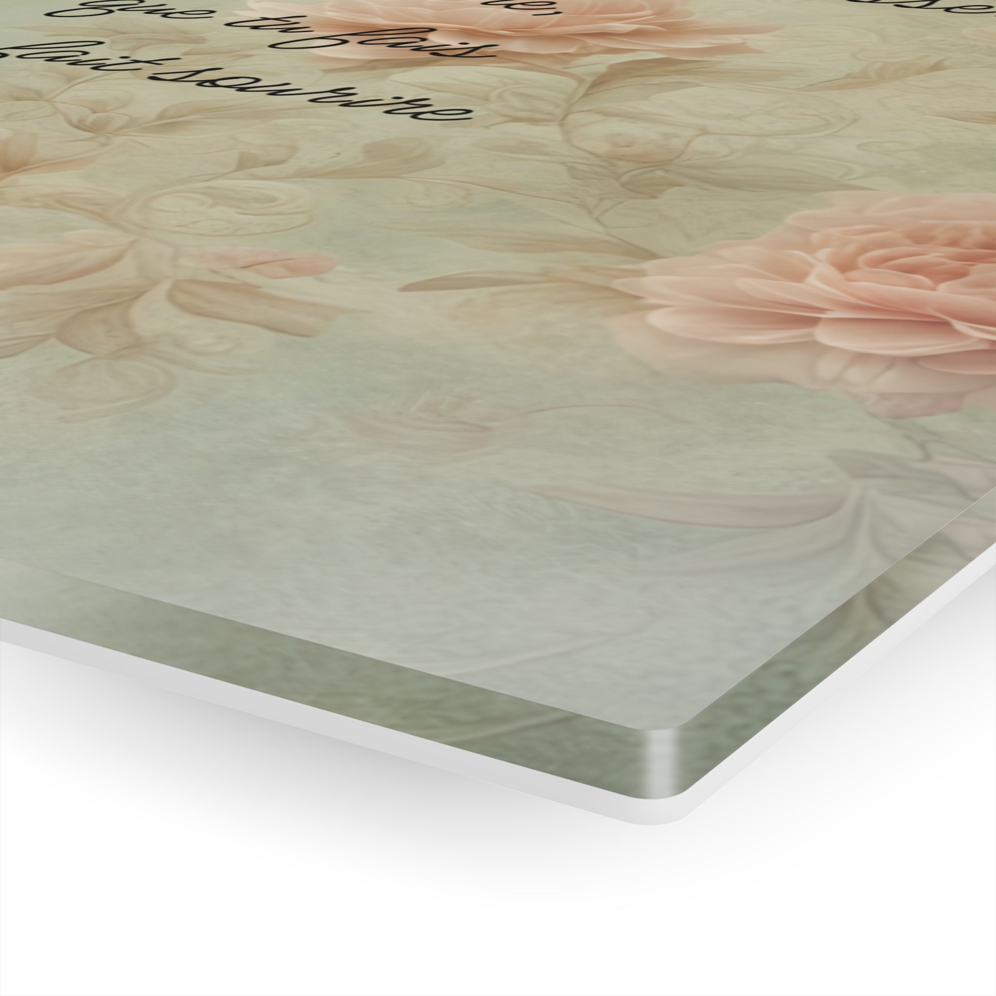 My dear grandmother (Ma Chere Grand - Mere) French Acrylic Print