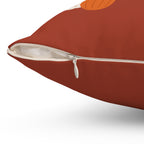 Chaleureux et douillet French Autumn Cozy Pillow, Fall Decorative Cushion for French home decor