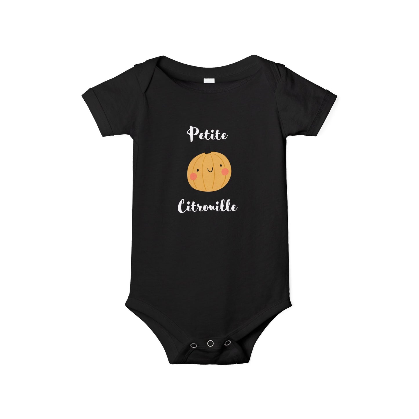 Petite Citrouille (little pumpkin) Infant Jersey Onesie