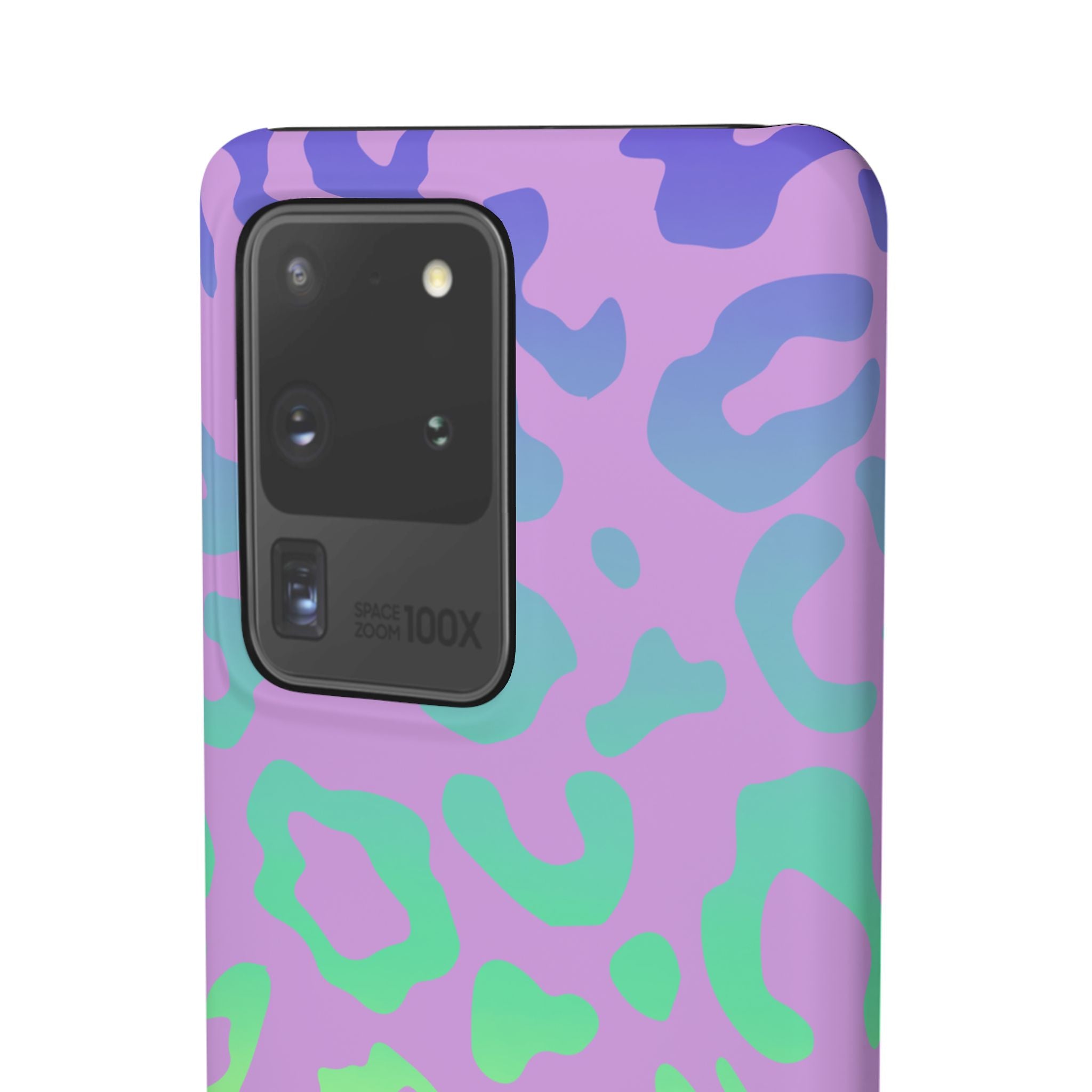 Bespattered Facade Rainbow Leopard Snap Case