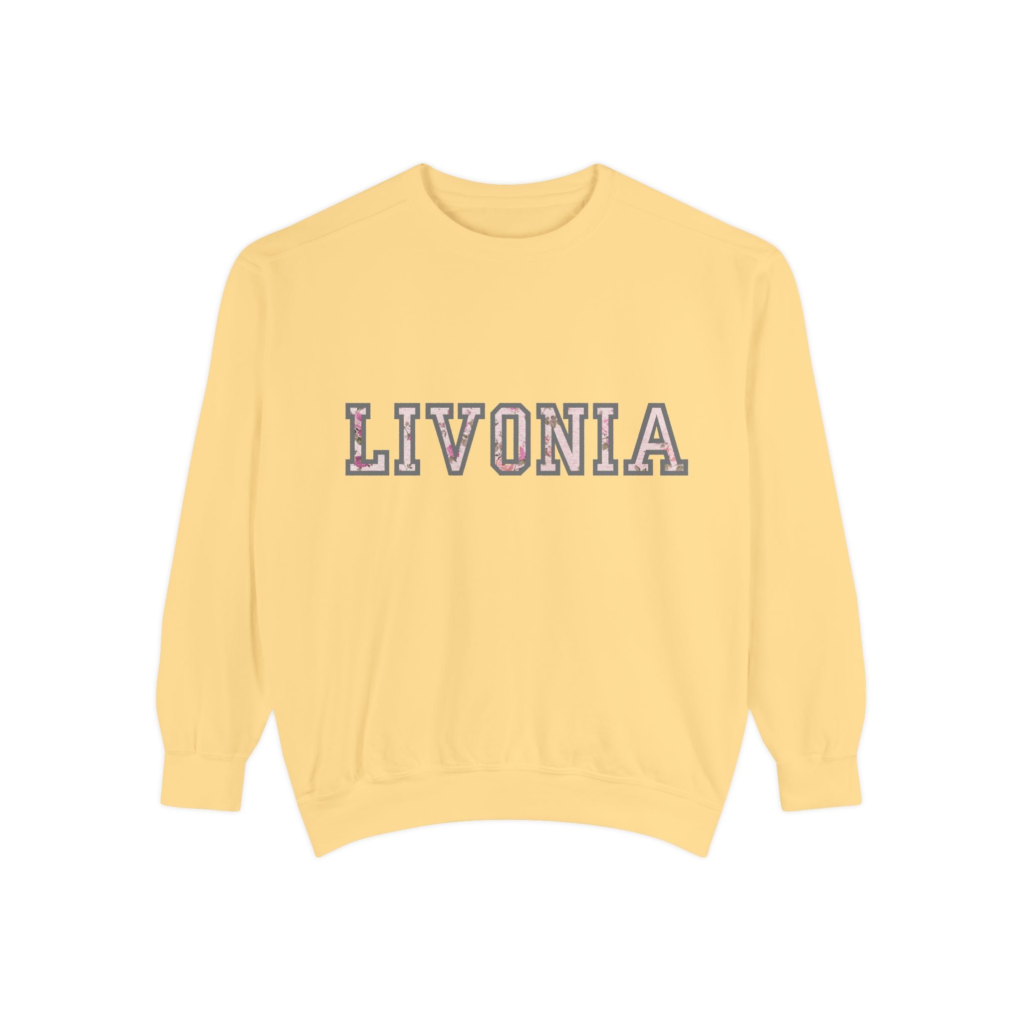 Livonia Sweatshirt (Personalize with your own city name!)