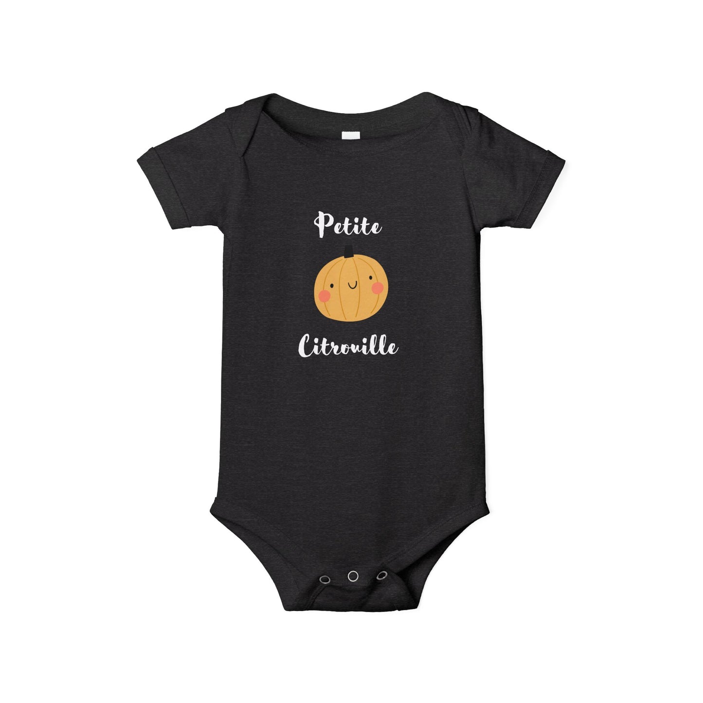 Petite Citrouille (little pumpkin) Infant Jersey Onesie