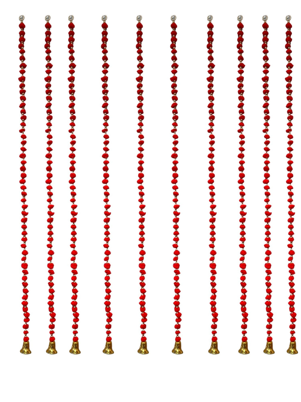 48" Long Strings, Set of 10 Festive Decor La Vie Bien 48" Long Strings, Set of 10