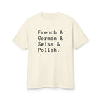 Customizable Genealogy Unisex T-Shirt by Printify