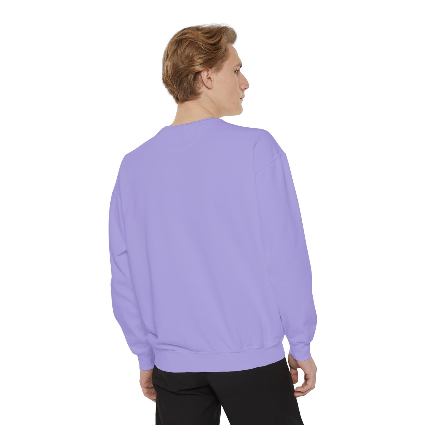 Sweat-shirt Oui et texte en bloc, couleurs confort
