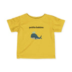 Little whale petite baleine Infant toddler Tee by Printify