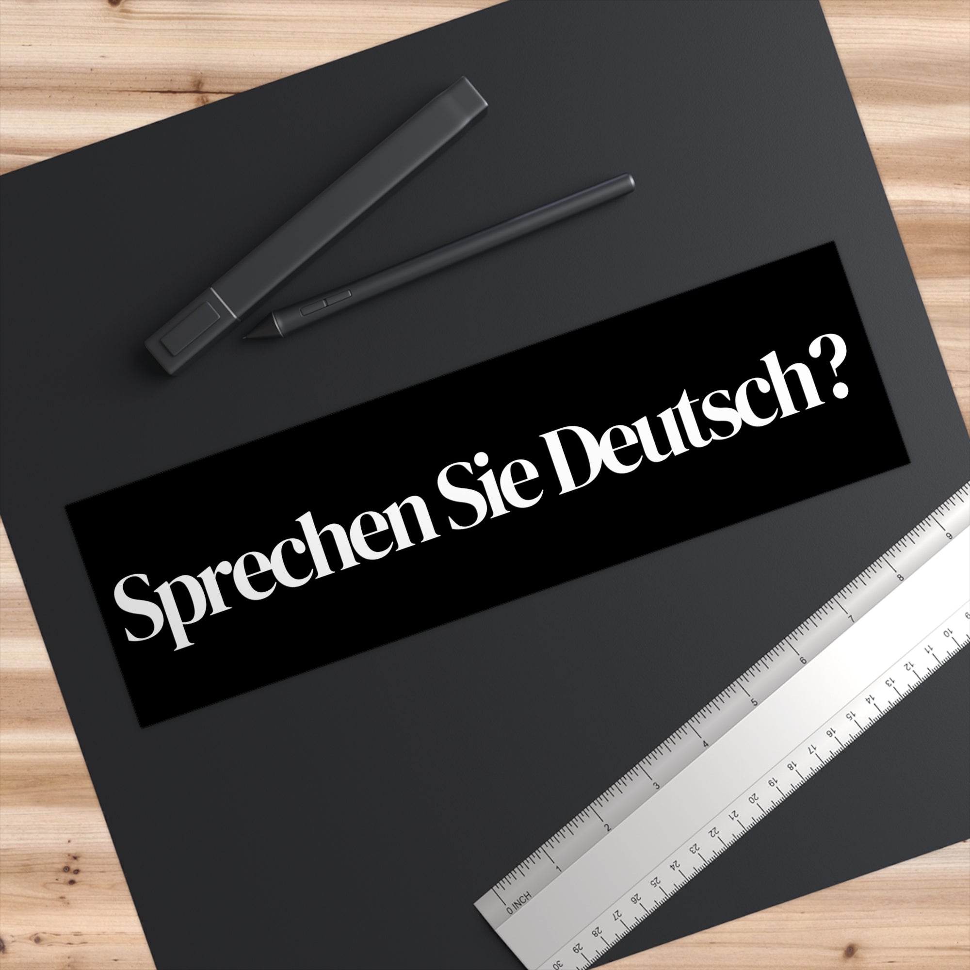 Sprechen Sie Deutsch? German Language Bumper Stickers - La Vie Bien - Accessories for car - Bumper sticker German