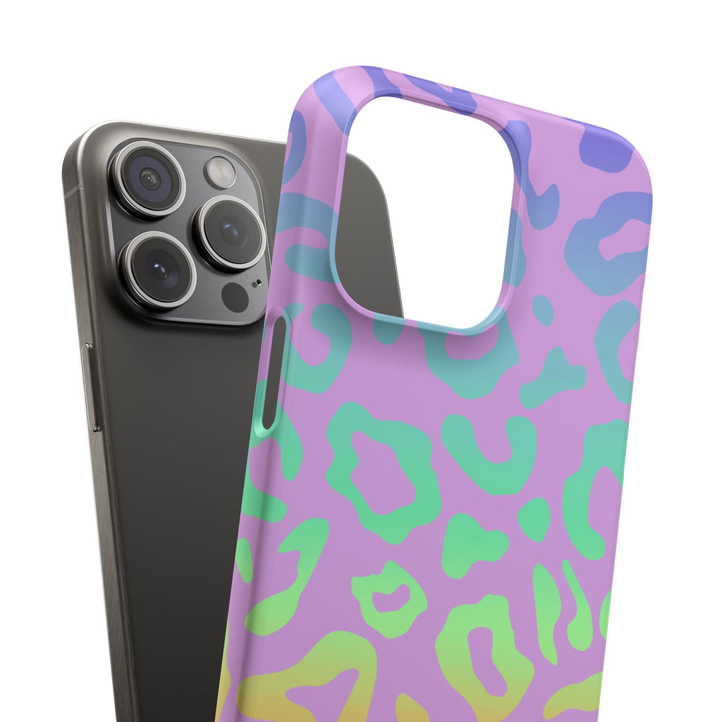 Bespattered Facade Rainbow Leopard Snap Case