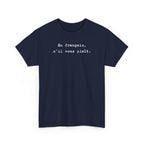 En français s'il vous plaît t-shirt, top for French teacher or French student, Francophone