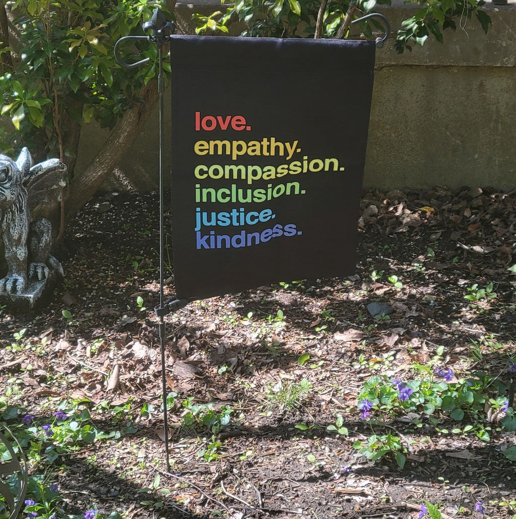 'Kindness Is' Pride Garden Flag