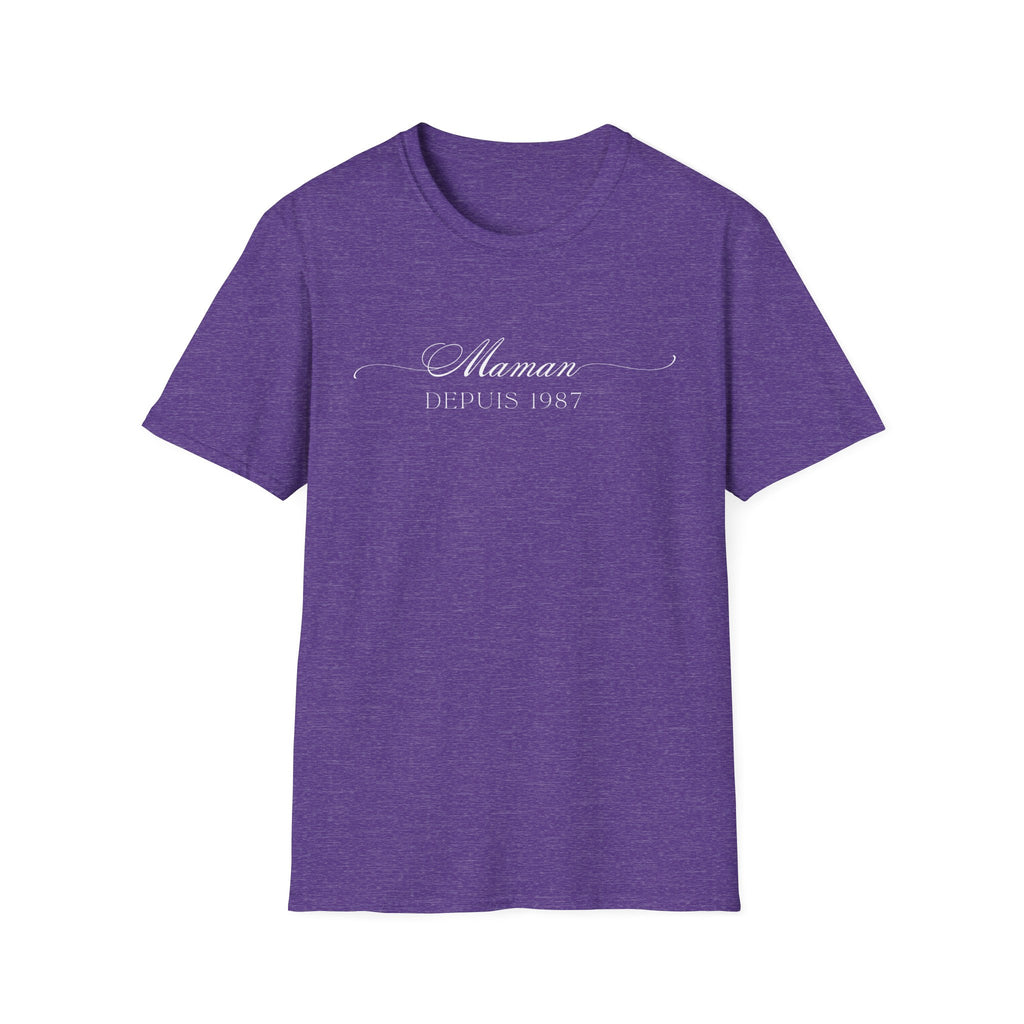 Maman Since (year) customizable T-Shirt