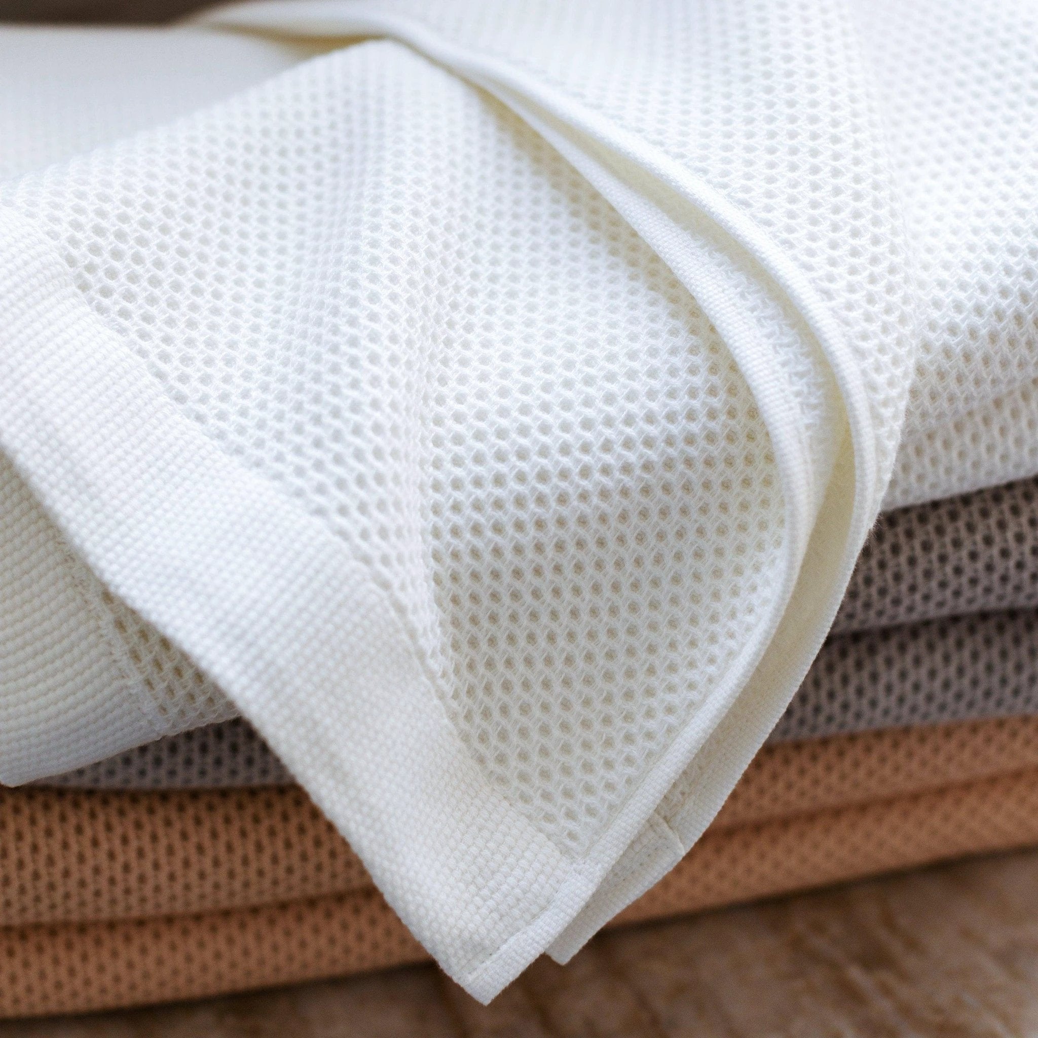 Turkish Cotton Waffle Weave Hand Towel by Source by Studio Skara