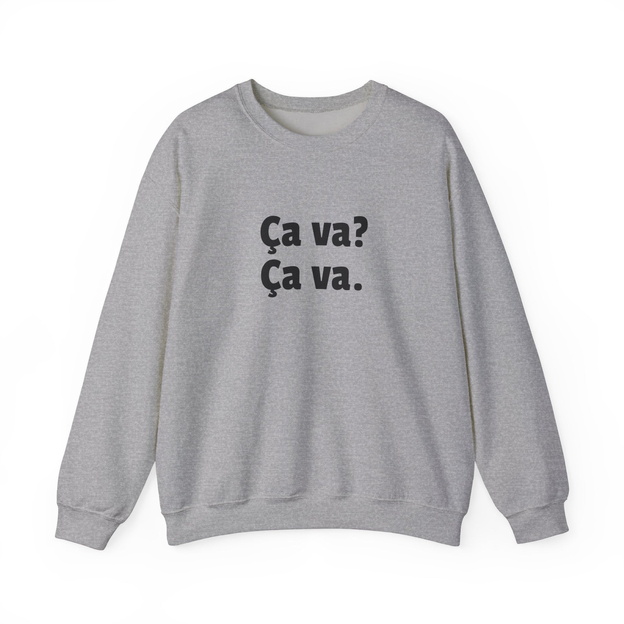 Ca va? Ca va. Unisex Crewneck Sweatshirt