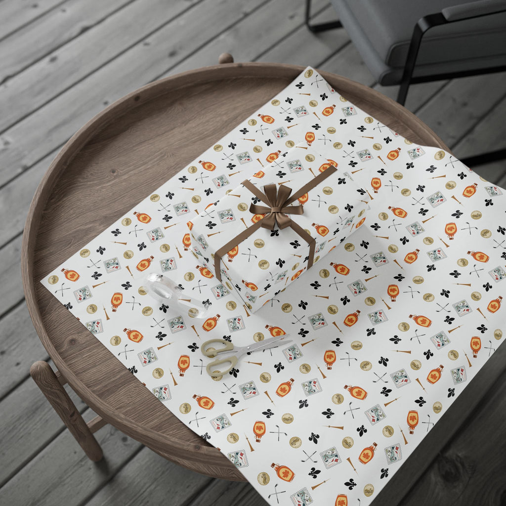 Canadian Themed Gift Wrap