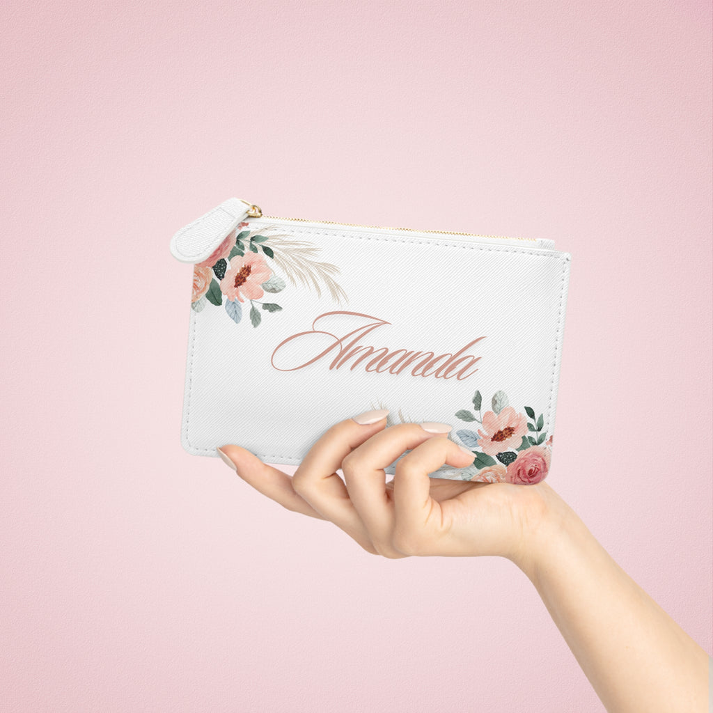 Personalized feminine Mini Clutch purse