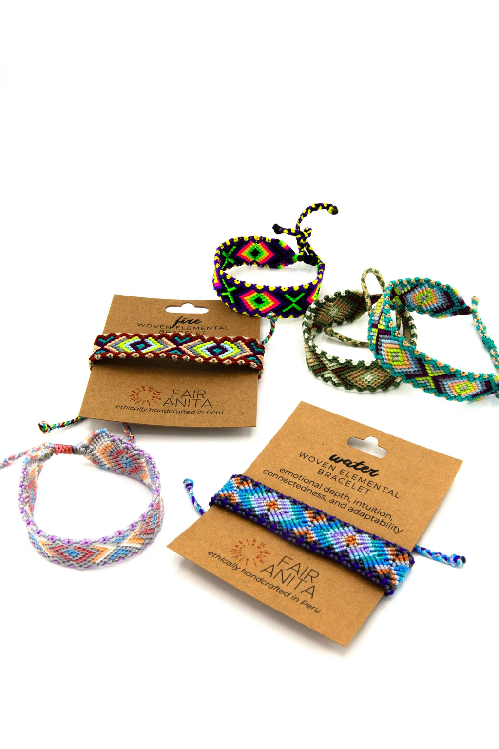 Elemental Woven Bracelet by Fair Anita