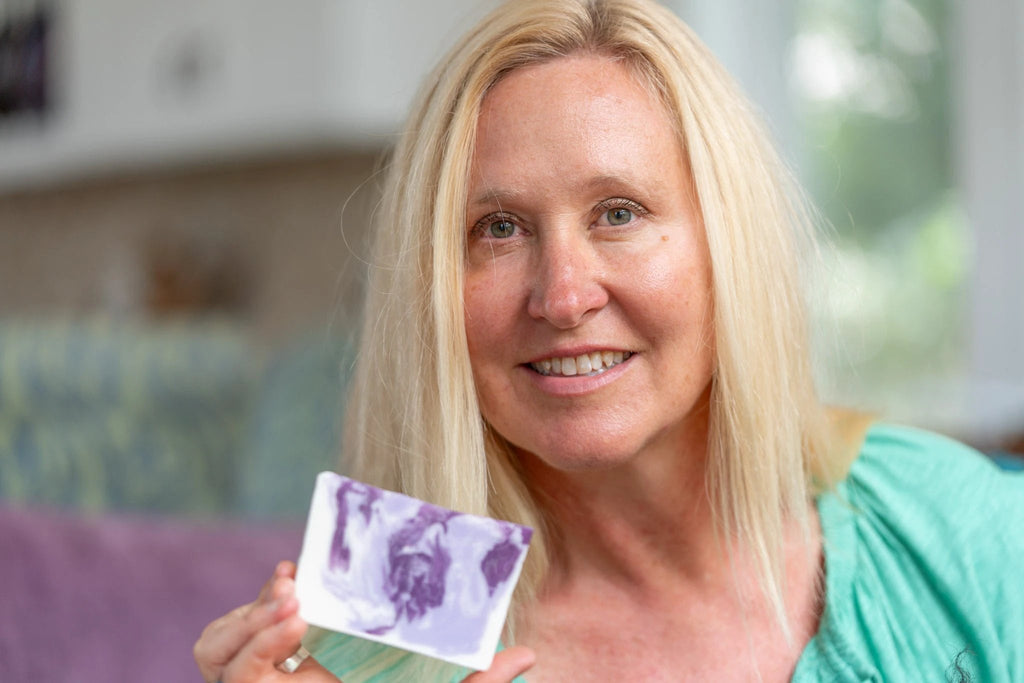 LAVENDER GOAT'S MILK SOAP SLICE 5 oz. by Essential Journeys