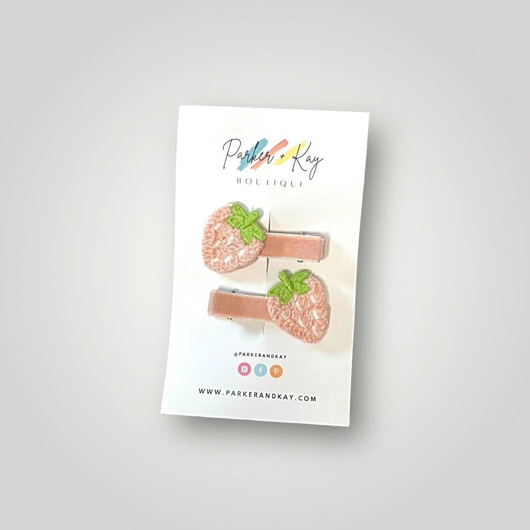 Fruity Fun Hair Clips by Parker + Kay Creative