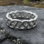 Promise Celtic Knot Ring in Sterling Silver