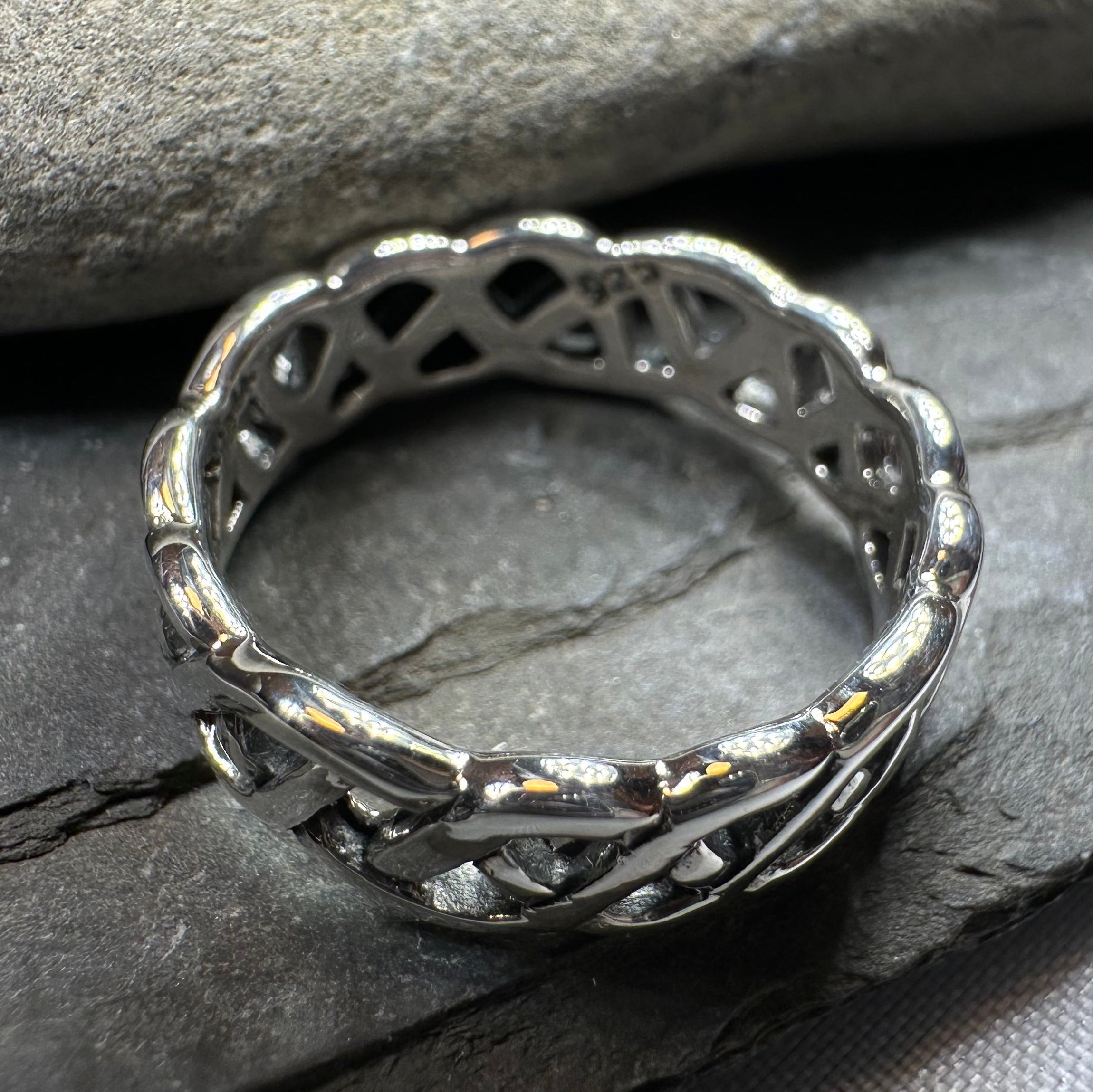 Promise Celtic Knot Ring in Sterling Silver
