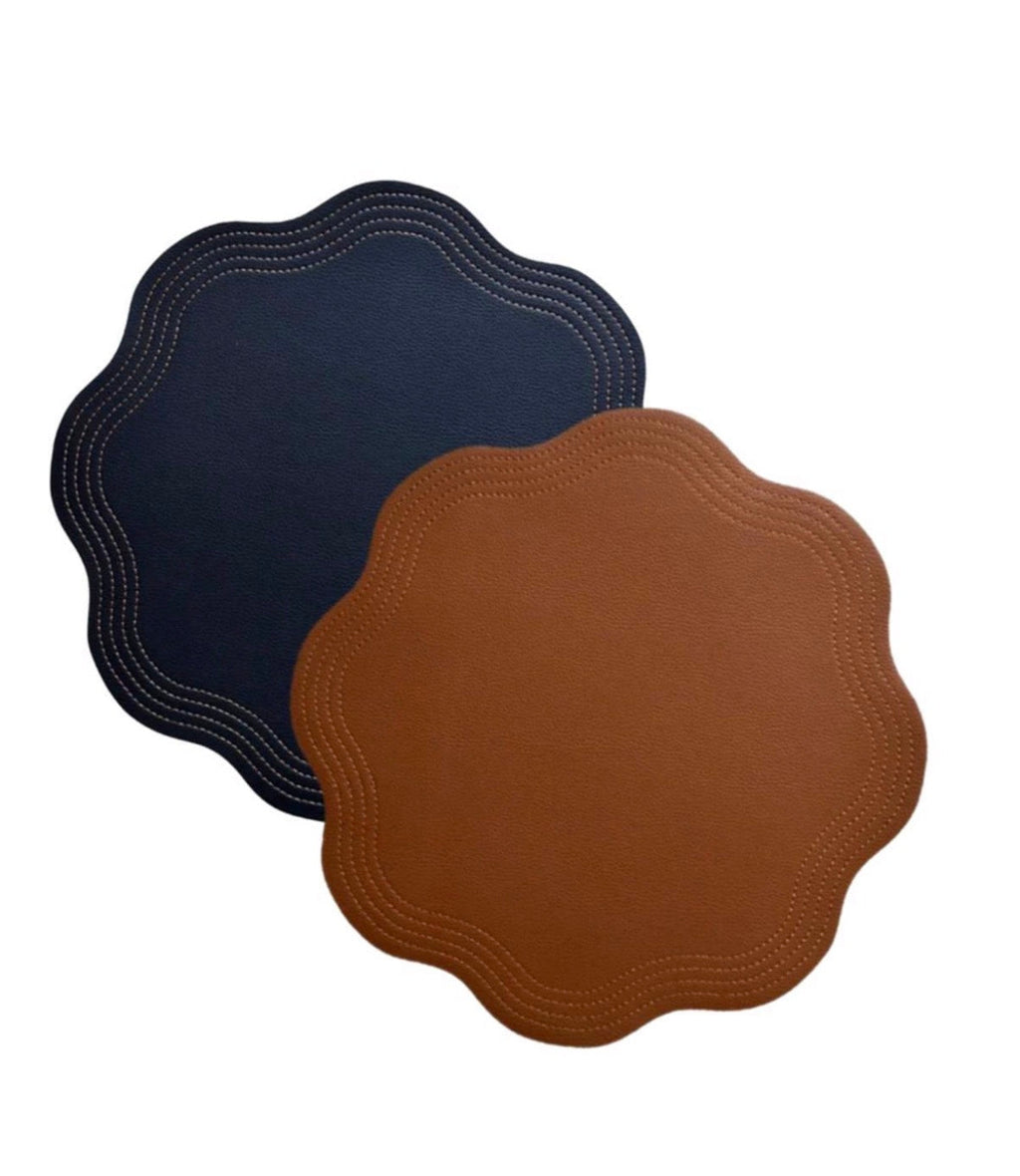Double Sided Faux Leather Placemat