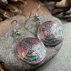 Highland Glen Scottish Thistle Earrings - Scotland Jewelry