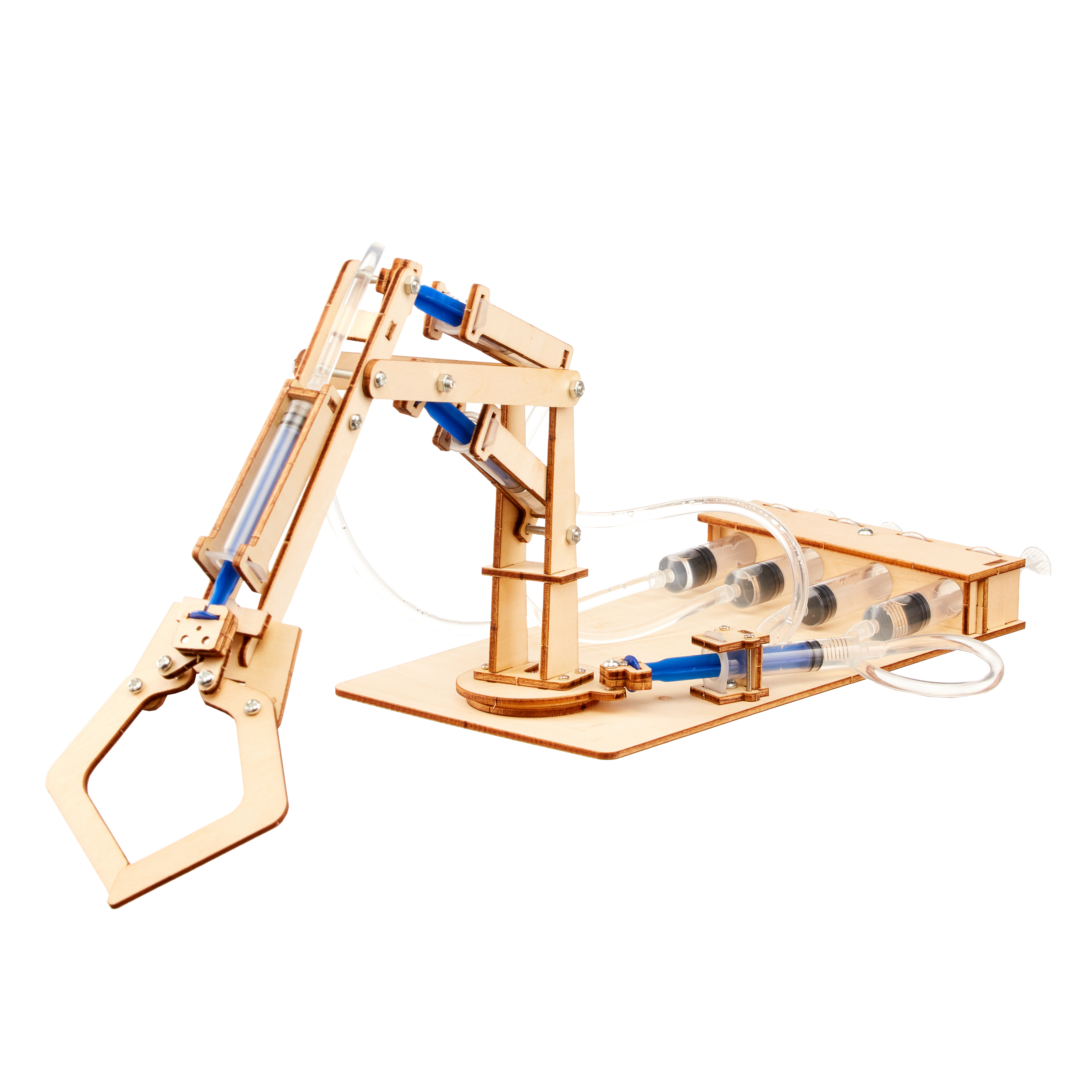 Hydraulic Robotic Arm DIY Kit, Educational STEM Toy by Kitsville