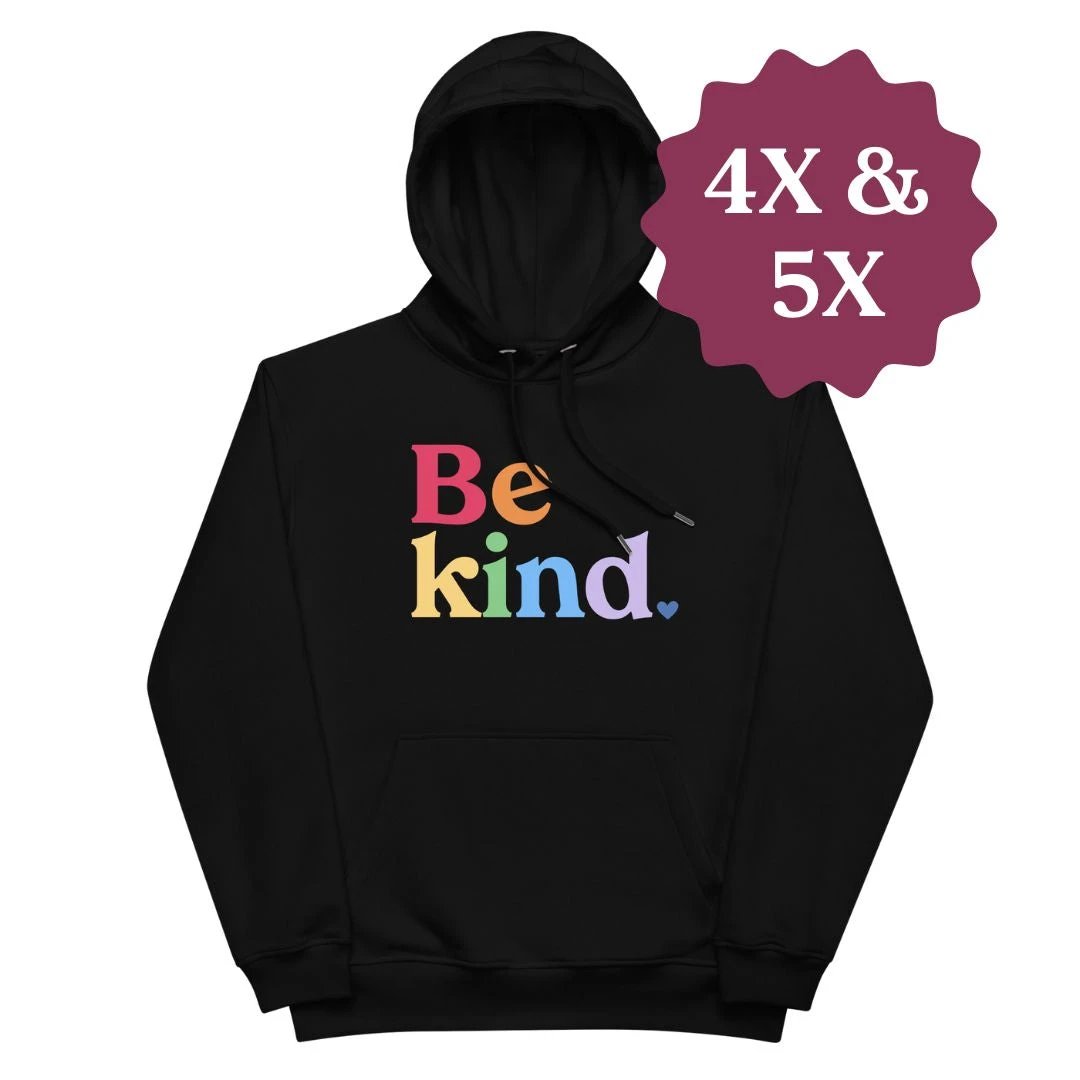 Be Kind Rainbow Pullover Fleece by Kind Cotton