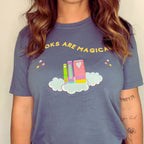 Books Are Magical Classic Tee by Kind Cotton