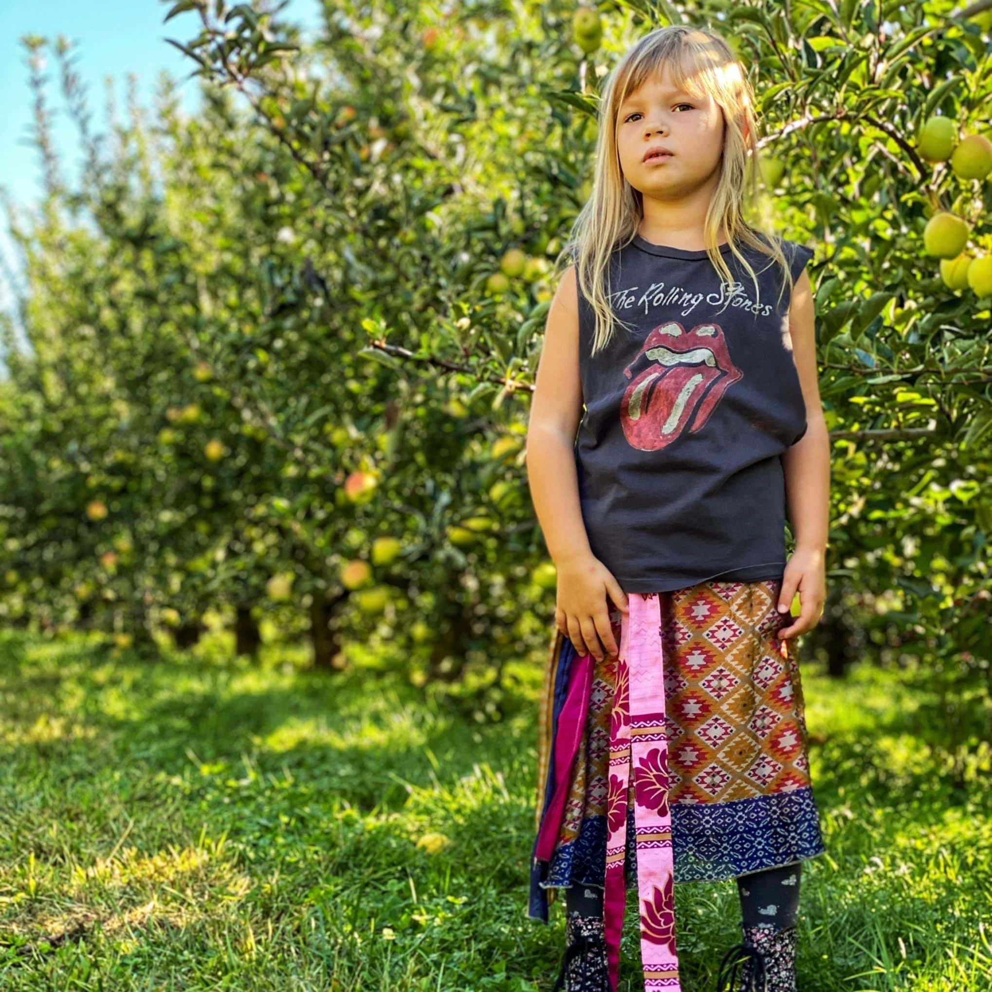 Tiny Dancer Kids Skirt – Recycled Sari Magic