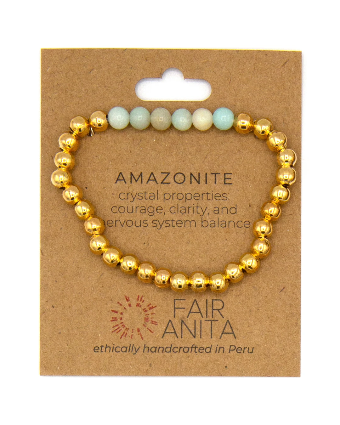 Stone Elastic Bracelet by Fair Anita