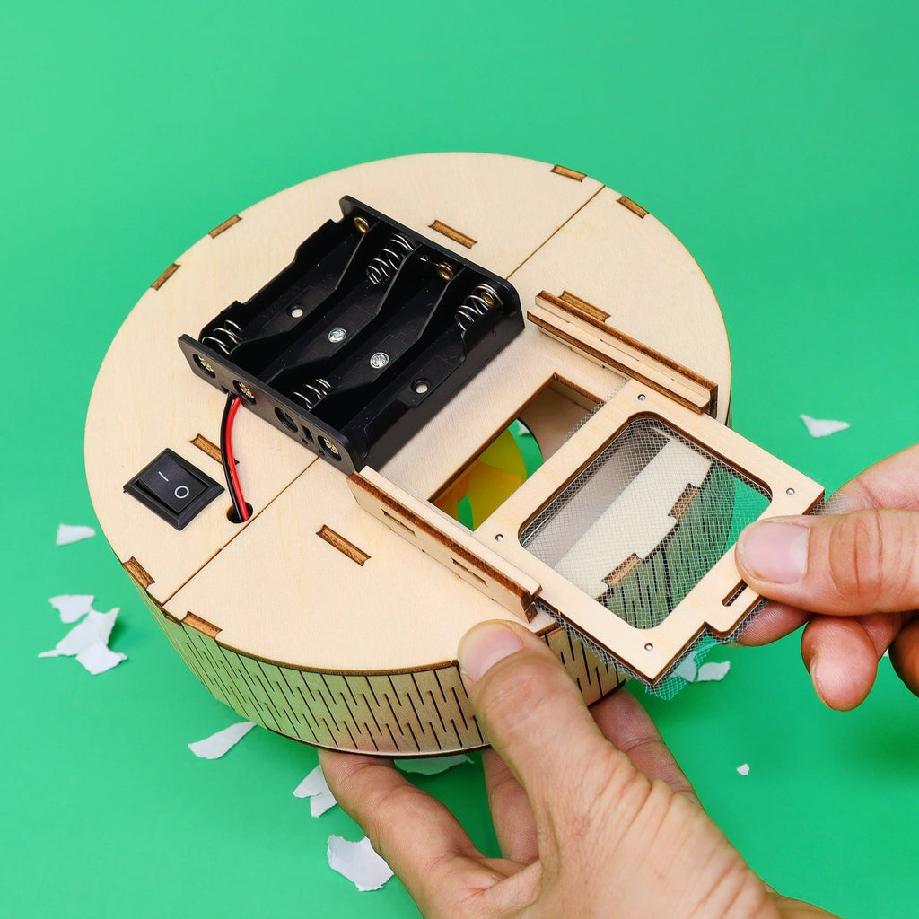 DIY Robot Vacuum Kit – STEM Educational Toy by Kitsville