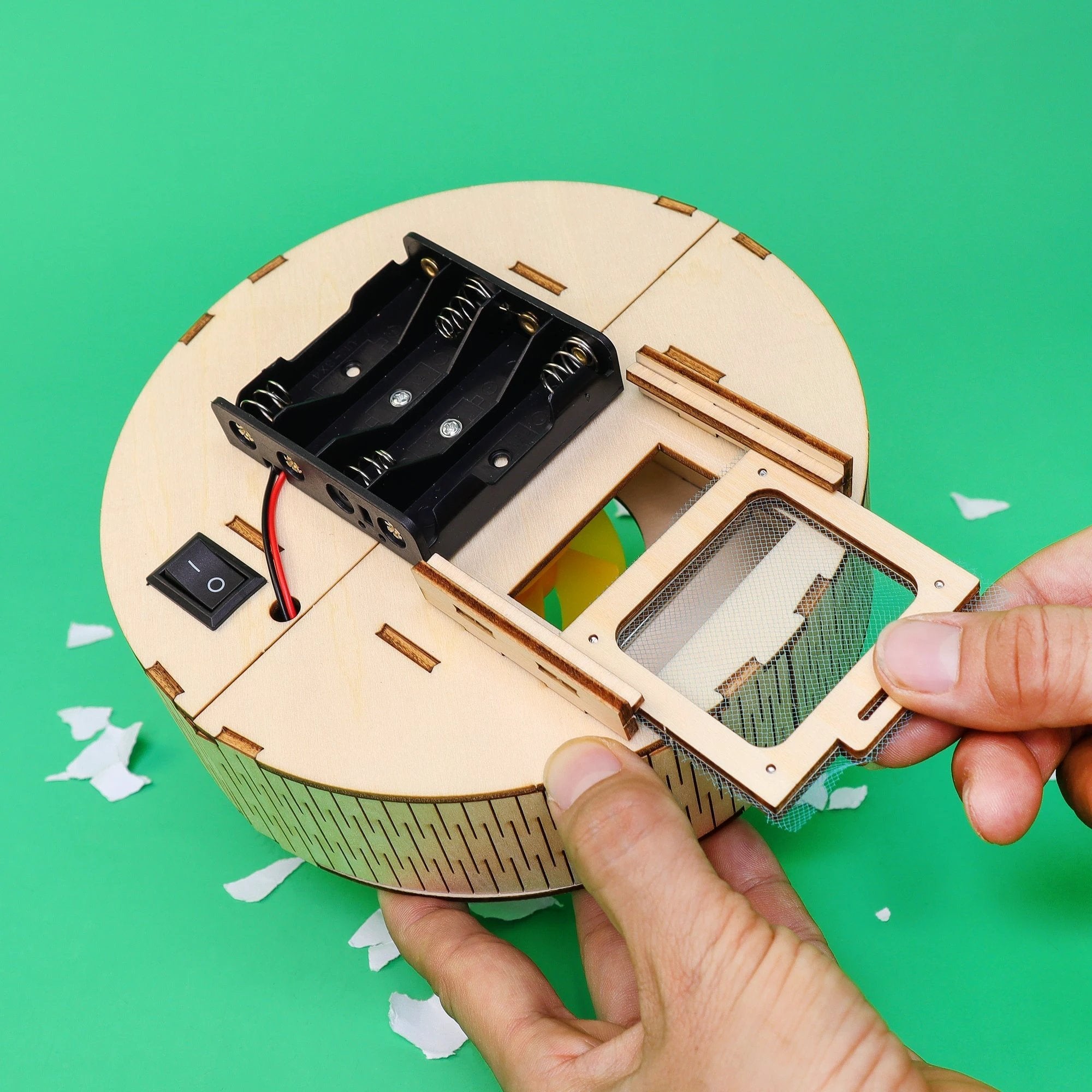 DIY Robot Vacuum Kit – STEM Educational Toy by Kitsville