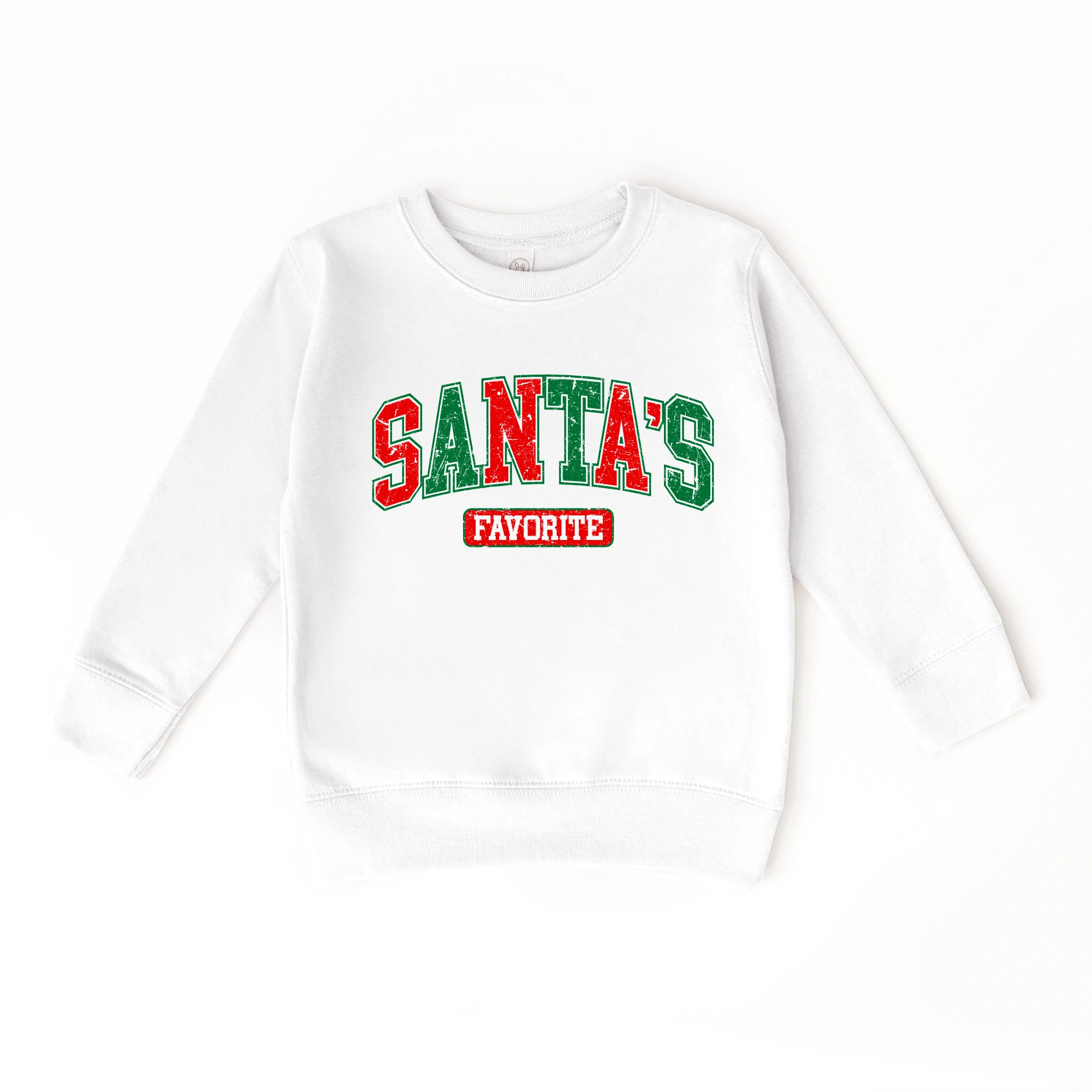 Santa's Favorite toddler and youth Sweatshirt, Christmas collection by Benny and Ray Apparel