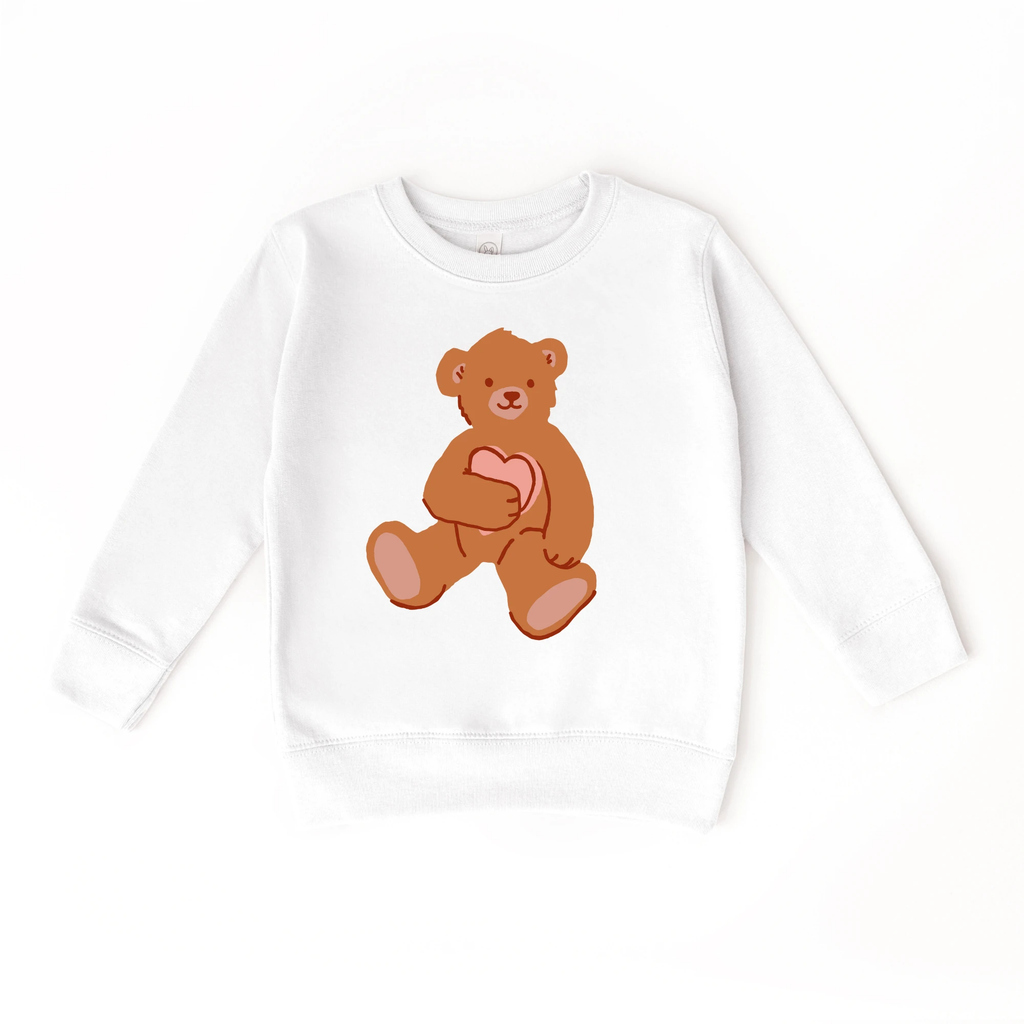 Big Bear Love toddler and youth Sweatshirt, Valentine's Day collection by Benny and Ray Apparel
