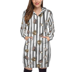 Spooky Vintage dark magic Halloween Full Zipper Long Sleeve Hoodie by SALE-Personal Design